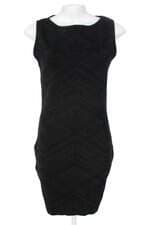 vestido Carmen Steffens Preto Estampado