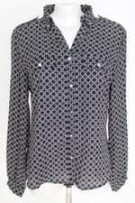 camisa Riachuelo feminina preta