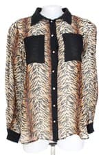 camisa tiramisu feminina estampada