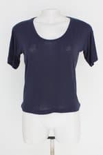 blusa básica amaro feminina azul