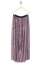 saia guilhermina feminina rosa com cós com elástico