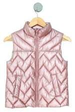 colete Zara kids rosa