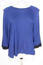 blusa Zara feminina bicolor com recortes