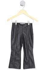 calça de tecido Zara kids preta