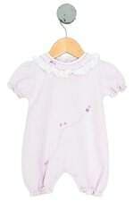 macaquinho petit câlin kids roxo com bordado