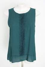 blusa all side feminina verde com renda