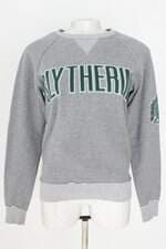 blusa de moletom harry potter feminino cinza com bordado e patch