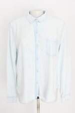camisa Zara feminina azul