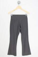 calça de tecido feminina estampada