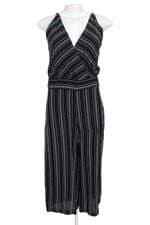 macacão market 33 feminino preto listrado