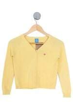 cardigan Hering kids amarelo