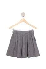 Saia Renner cinza com pregas