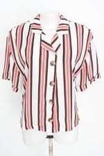 blusa Nitrogem feminina listrada com aplique