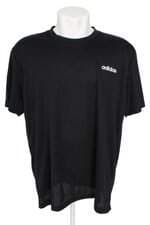 camiseta esportiva Adidas masculina preta com silk