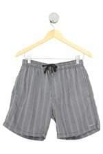 shorts Colcci feminino cinza listrado