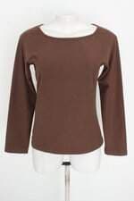 blusa feminina marrom