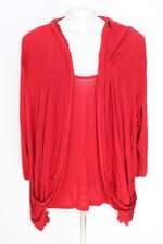conjunto duas peças Mara Mac feminino vermelho