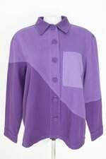 camisa zinco feminina roxa