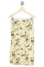 saia Animale feminina estampada