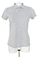 camisa polo Malwee feminina cinza