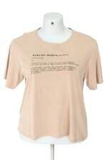 camiseta Malwee feminina bege