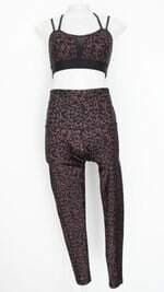 conjunto esportivo duas peças we fit feminino estampado