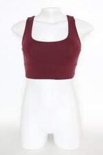 top esportivo feminino vermelho