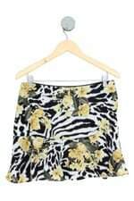 saia Malwee feminina estampada com forro