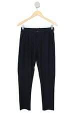 calça de tecido feminina preta