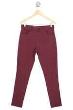 calça de tecido oficina reserva masculina vinho