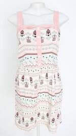 vestido antix feminino estampado