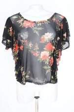 blusa vesta feminina estampada 