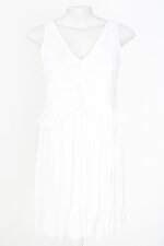vestido Riachuelo feminino branco com forro