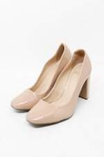 scarpin pink feminino bege