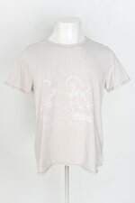 camiseta acdc masculina cinza com silk