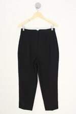calça de tecido Zara feminina preta