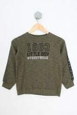 moletom kids kaiani verde com silk