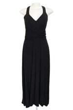 vestido checklist feminino preto