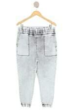 calça jeans Zinzane feminina cinza