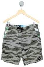 bermuda Hurley masculina estampada