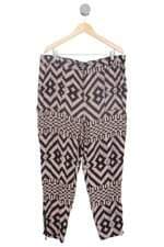 calça  Shoulder feminina estampada