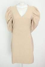 vestido 100% morena feminino bege