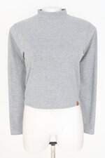 blusa feminina dc têxtil cinza