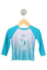 blusa de praia Tip Top kids estampada 