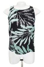 blusa pusco feminina estampada com sobreposição