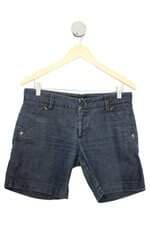 shorts jeans Cantão feminino azul