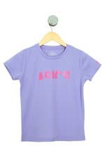 blusa esportiva Asics kids roxa com silk