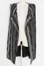 colete alongado anna karenina feminino preto