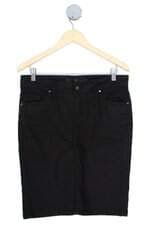 saia C&A feminina preta