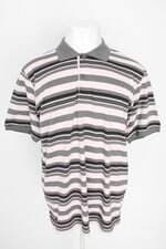 camisa polo luigi bertolli masculina estampada